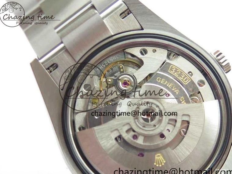 Blue 36mm Perpetual Dial Edition BP Best Bracelet 126000 Dark Oyster on SS 0412